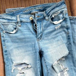 American Eagle Distressed Jeggings